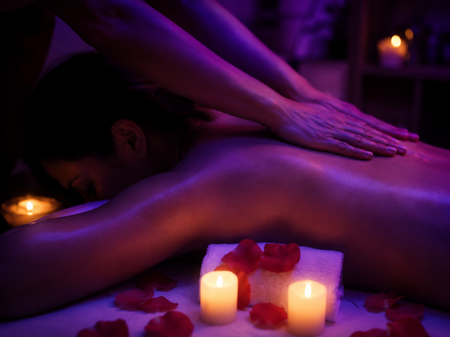 Massagem para relaxamento e bem-estar