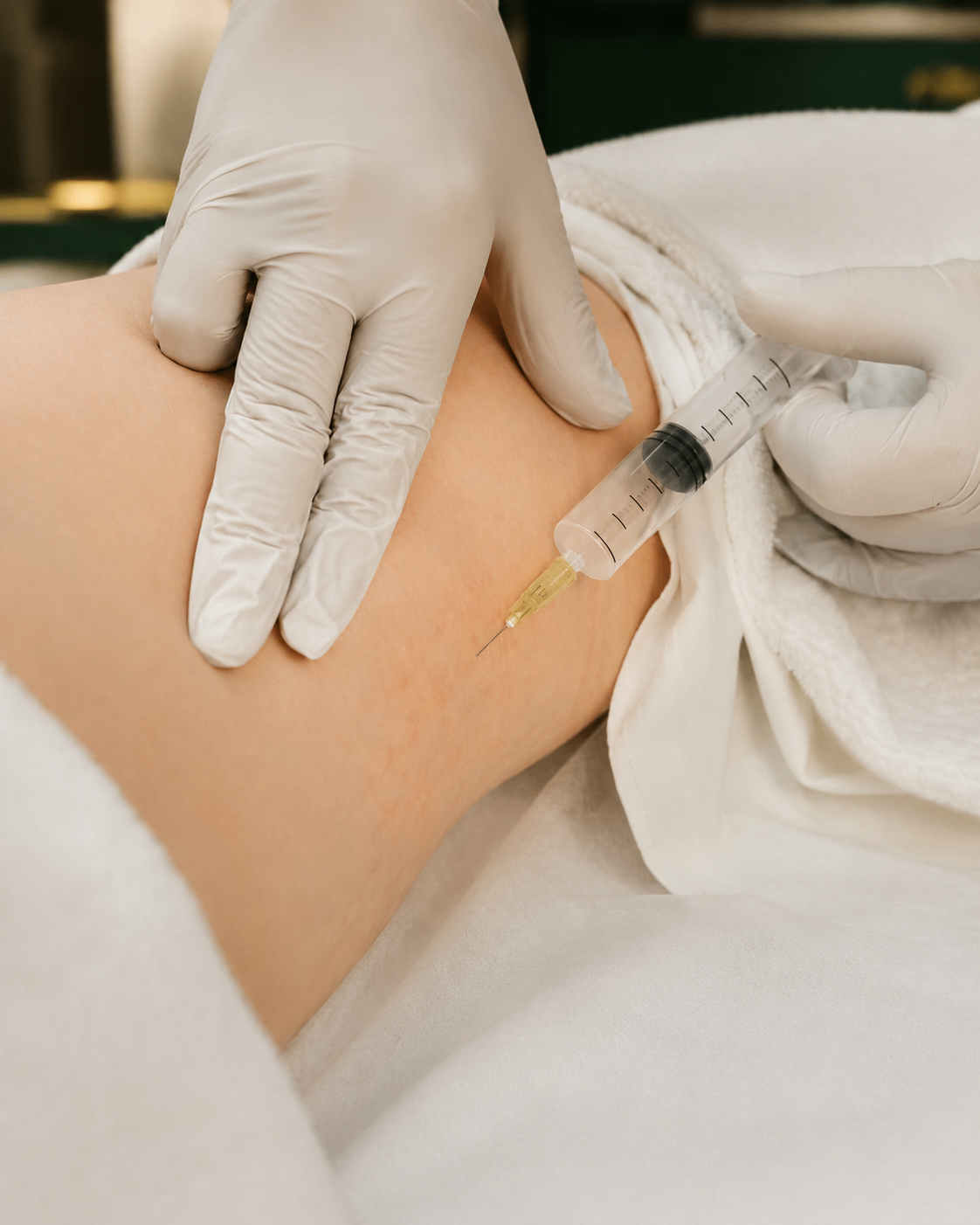 Atendimento individualizado de ozonioterapia